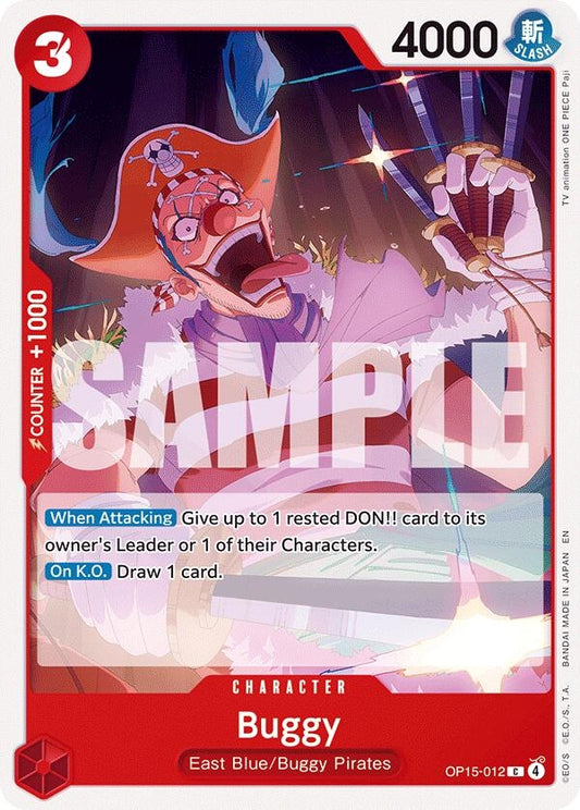 Image for Buggy (OP15-012) (Adventure on Kami's Island) - One Piece Card Game