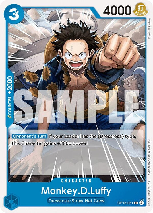 Image for Monkey.D.Luffy (OP15-051) (OP15-051) (Adventure on Kami's Island) - One Piece Card Game