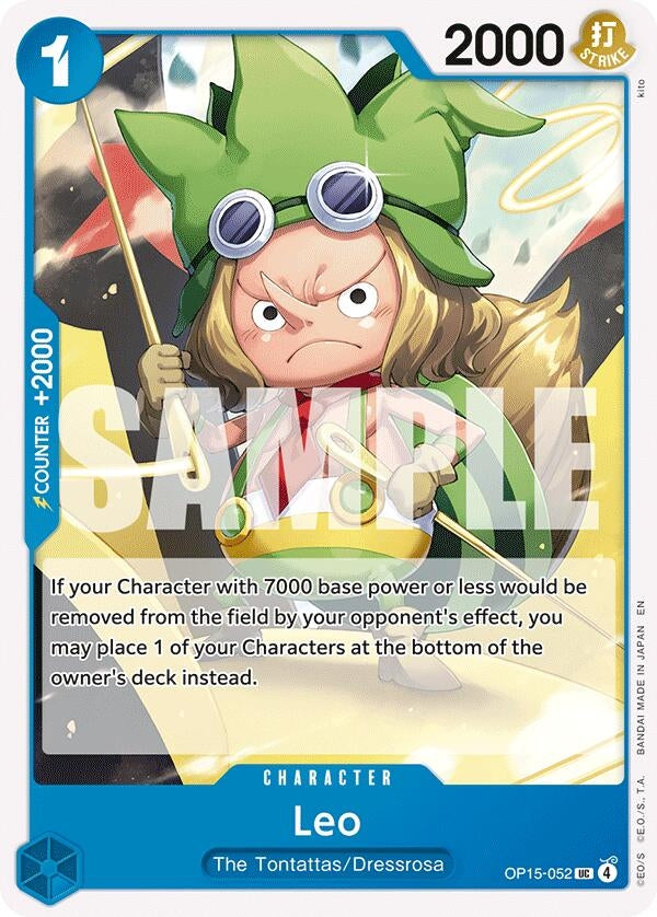 Image for Leo (OP15-052) (Adventure on Kami's Island) - One Piece Card Game