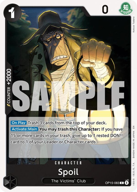 Image for Spoil (OP15-083) (Adventure on Kami's Island) - One Piece Card Game