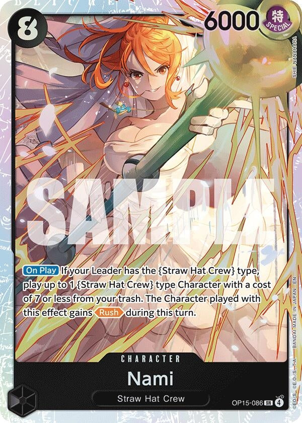 Image for Nami (OP15-086) (OP15-086) (Adventure on Kami's Island) - One Piece Card Game