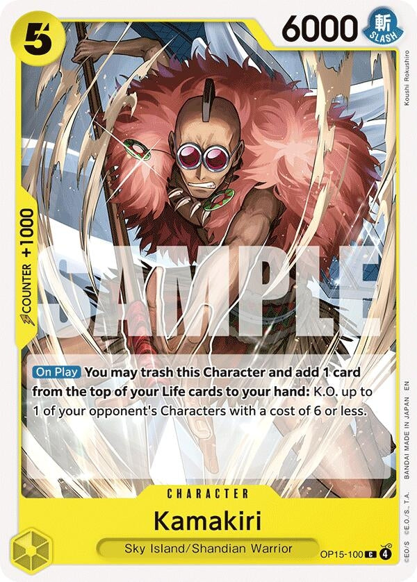Image for Kamakiri (OP15-100) (Adventure on Kami's Island) - One Piece Card Game