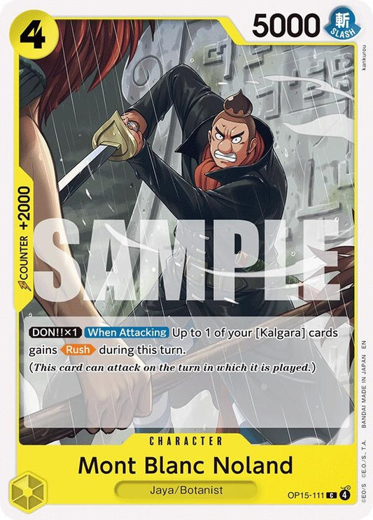 Image for Mont Blanc Noland (OP15-111) (Adventure on Kami's Island) - One Piece Card Game