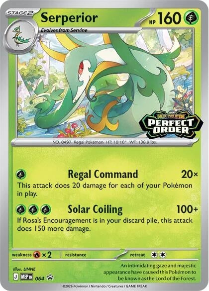 Image for Serperior - 064 (064) (ME: Mega Evolution Promo) - Pokemon