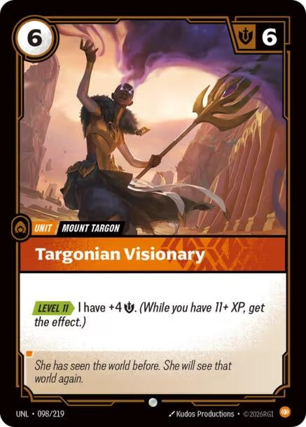 Image for Targonian Visionary (098/219) (Unleashed) (UNL) - Riftbound: League of Legends Trading Card Game