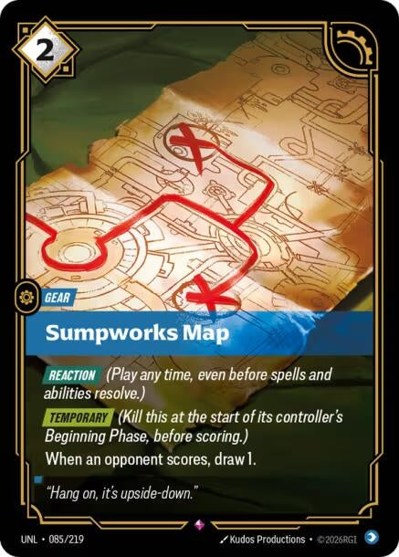 Image for Sumpworks Map (085/219) (Unleashed) (UNL) - Riftbound: League of Legends Trading Card Game