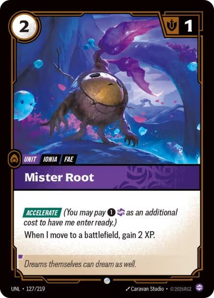 Image for Mister Root (127/219) (Unleashed) (UNL) - Riftbound: League of Legends Trading Card Game