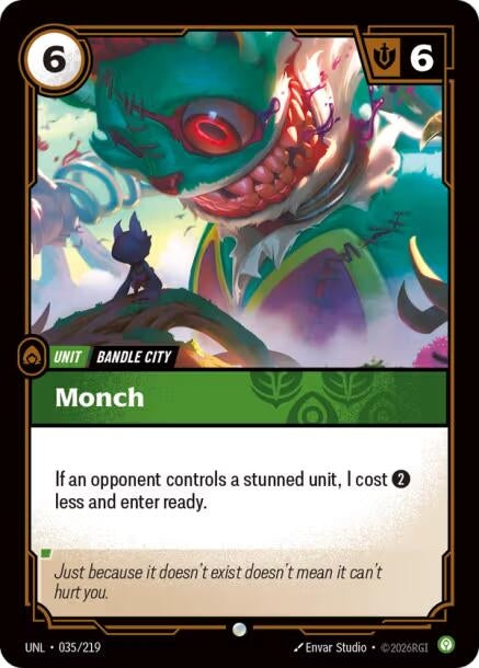 Image for Monch (035/219) (Unleashed) (UNL) - Riftbound: League of Legends Trading Card Game