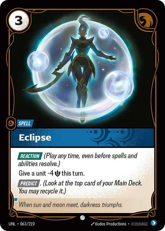 Image for Eclipse (063/219) (Unleashed) (UNL) - Riftbound: League of Legends Trading Card Game