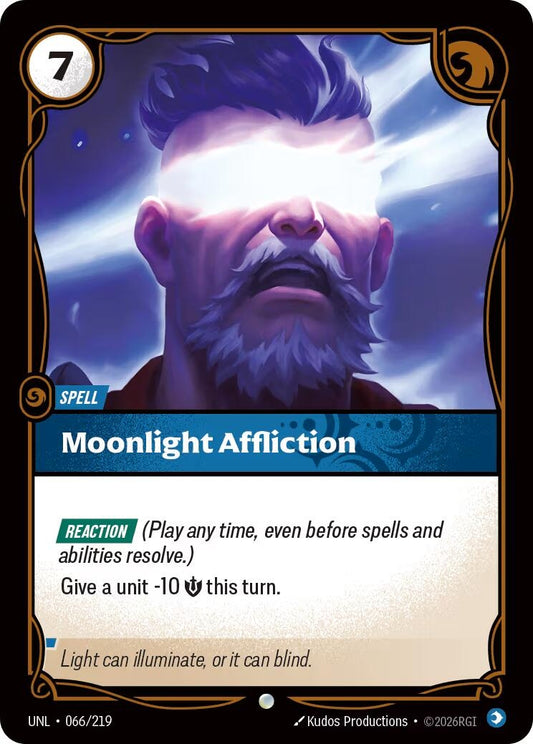 Image for Moonlight Affliction (066/219) (Unleashed) (UNL) - Riftbound: League of Legends Trading Card Game