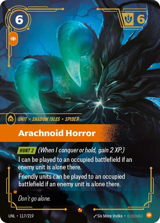 Image for Arachnoid Horror (117/219) (Unleashed) (UNL) - Riftbound: League of Legends Trading Card Game
