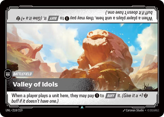 Image for Valley of Idols (218/219) (Unleashed) (UNL) - Riftbound: League of Legends Trading Card Game