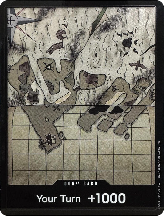 Image for DON!! Card (Sky Island Map) (Double Pack Set Vol. 10) (Adventure on Kami's Island) - One Piece Card Game