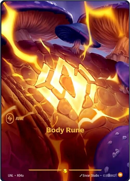 Image for Body Rune (R04a) (R04a) (Unleashed) (UNL) - Riftbound: League of Legends Trading Card Game