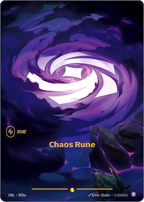 Image for Chaos Rune (R05a) (R05a) (Unleashed) (UNL) - Riftbound: League of Legends Trading Card Game