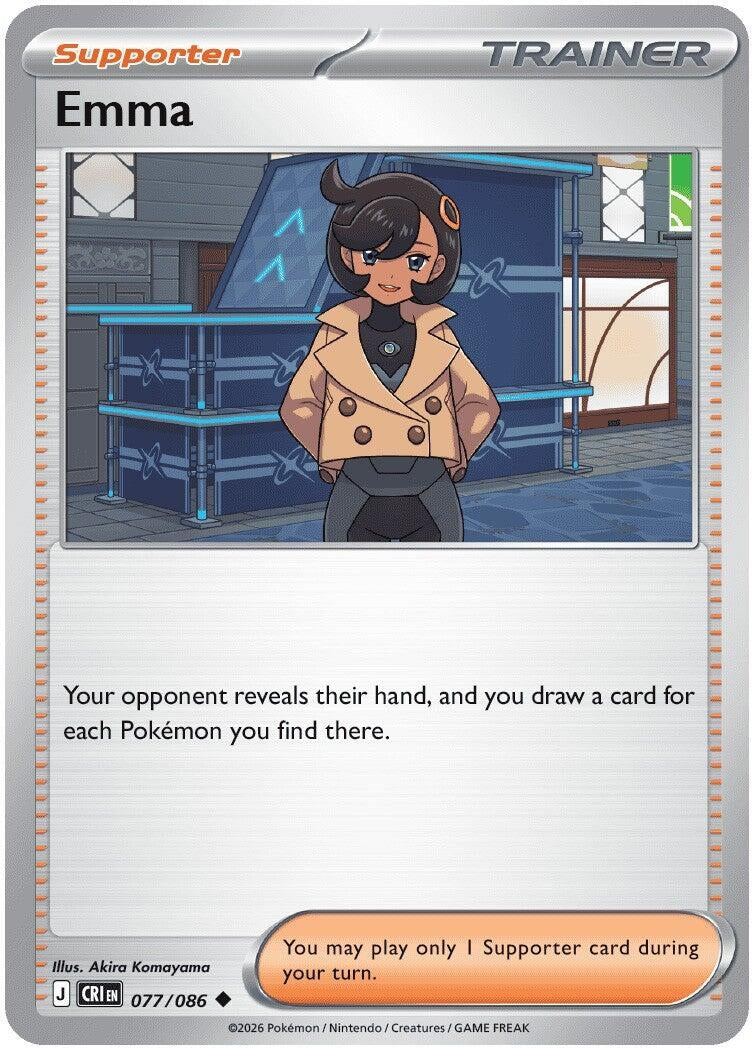 Image for Emma (077/086) (ME04: Chaos Rising) - Pokemon