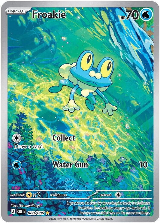 Image for Froakie (088/086) (ME04: Chaos Rising) - Pokemon
