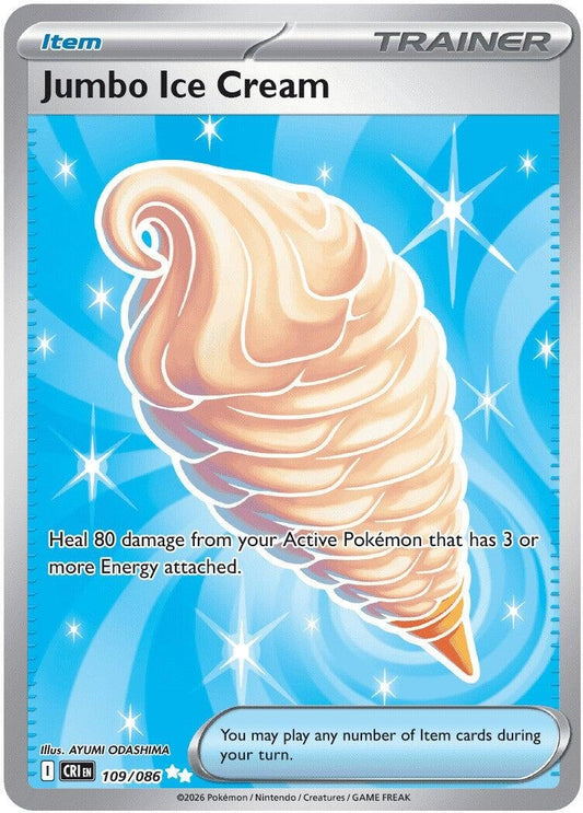 Image for Jumbo Ice Cream (109/086) (ME04: Chaos Rising) - Pokemon