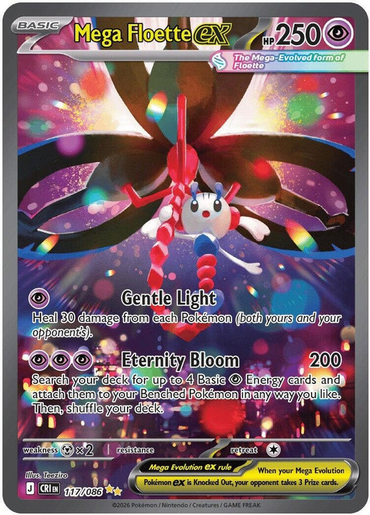 Image for Mega Floette ex (117/086) (ME04: Chaos Rising) - Pokemon