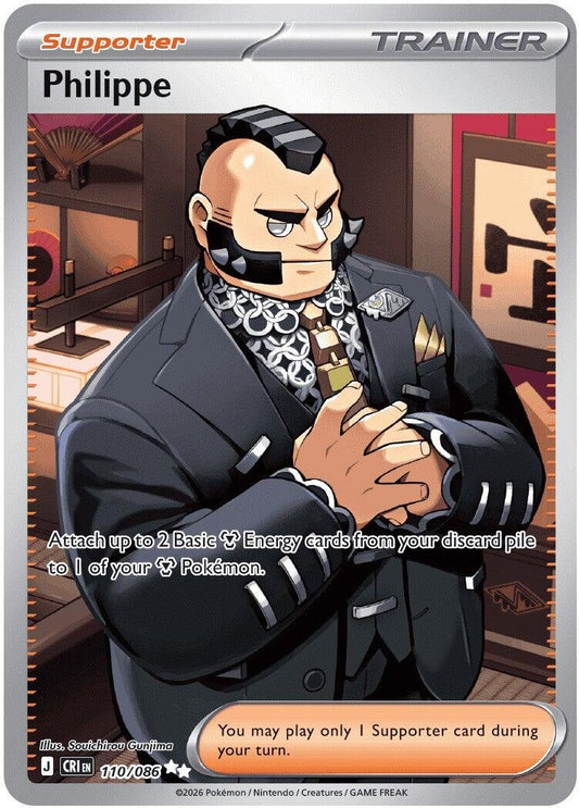 Image for Philippe (110/086) (ME04: Chaos Rising) - Pokemon