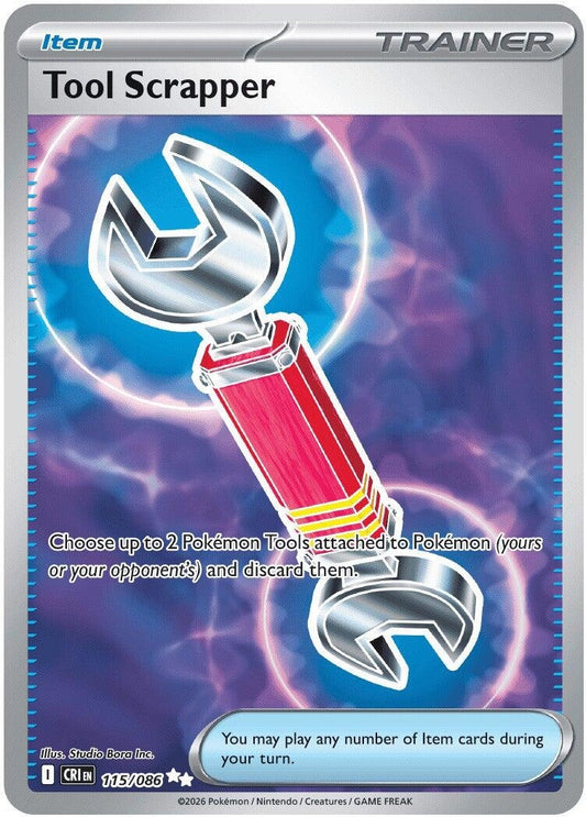 Image for Tool Scrapper (115/086) (ME04: Chaos Rising) - Pokemon