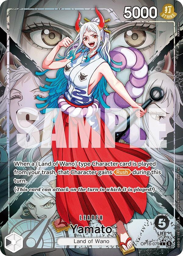 Image for Yamato (079) (Alternate Art) (OP16-079) (The Time of Battle) - One Piece Card Game