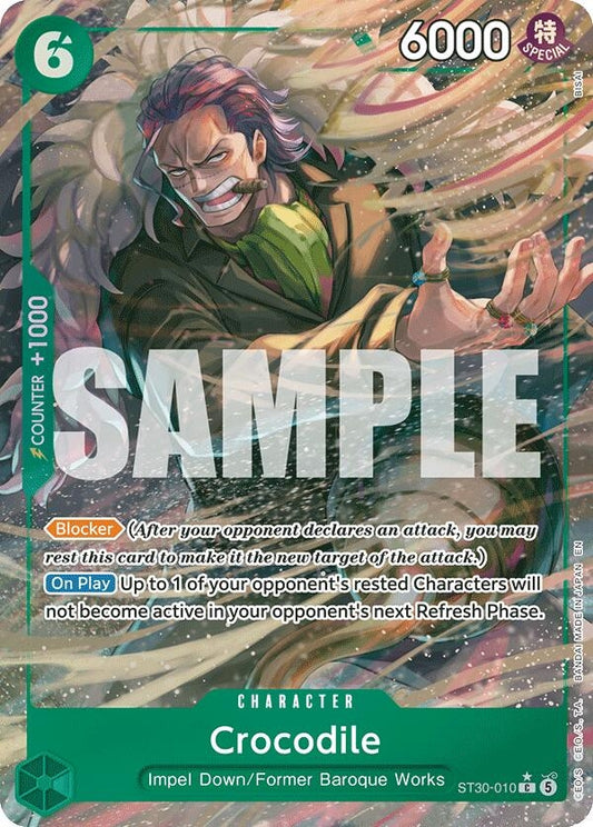 Image for Crocodile (Full Art) (ST30-010) (Starter Deck EX: Luffy & Ace) (ST-30) - One Piece Card Game