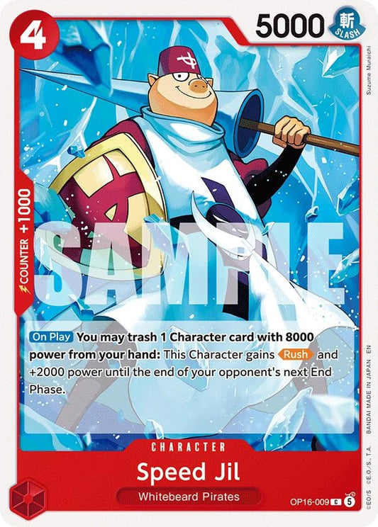 Image for Speed Jil (OP16-009) (The Time of Battle) - One Piece Card Game