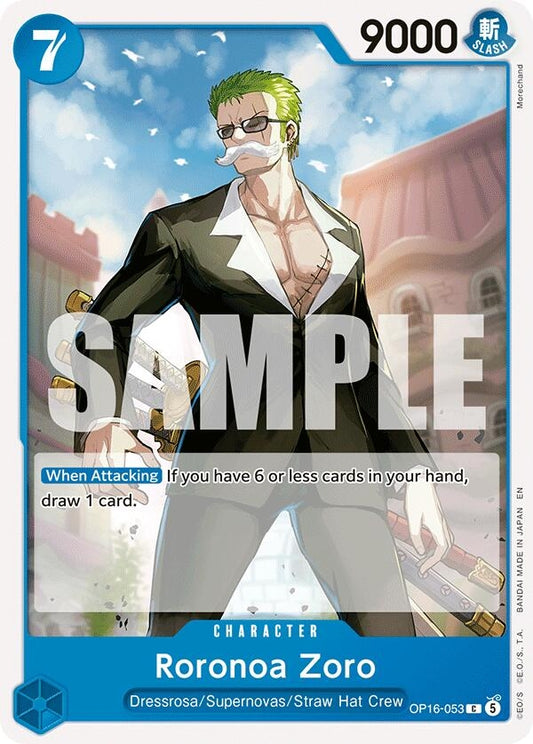 Image for Roronoa Zoro (053) (OP16-053) (The Time of Battle) - One Piece Card Game