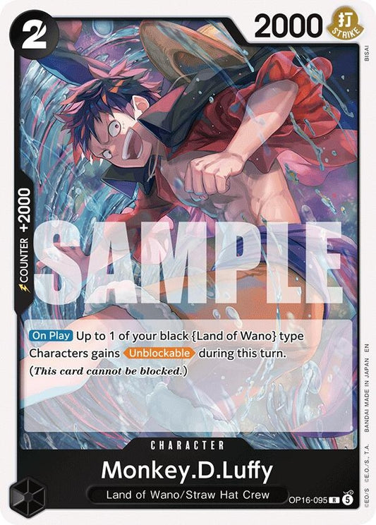 Image for Monkey.D.Luffy (095) (OP16-095) (The Time of Battle) - One Piece Card Game