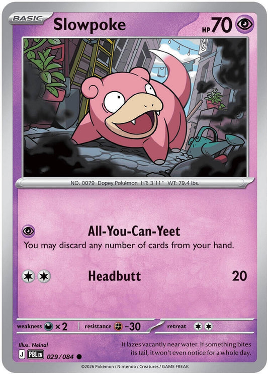 Image for Slowpoke (029/084) (ME05: Pitch Black) (ME05) - Pokemon