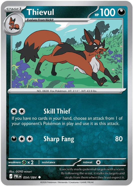 Image for Thievul (054/084) (ME05: Pitch Black) (ME05) - Pokemon
