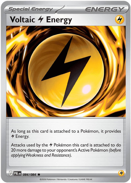 Image for Voltaic Lightning Energy (084/084) (ME05: Pitch Black) (ME05) - Pokemon