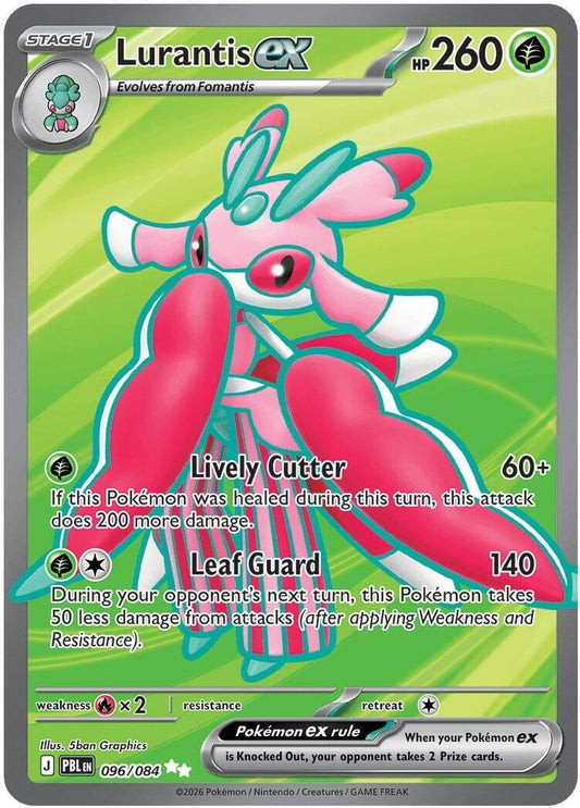 Image for Lurantis ex (096/084) (ME05: Pitch Black) (ME05) - Pokemon