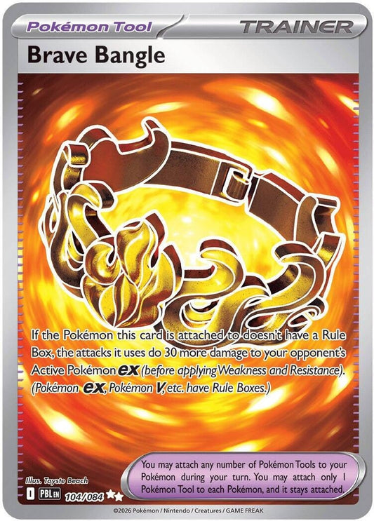 Image for Brave Bangle (104/084) (ME05: Pitch Black) (ME05) - Pokemon