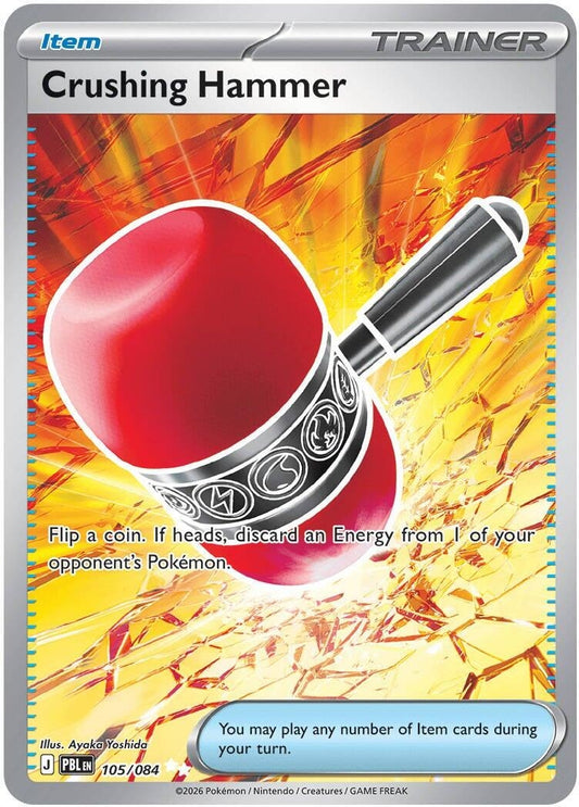 Image for Crushing Hammer (105/084) (ME05: Pitch Black) (ME05) - Pokemon