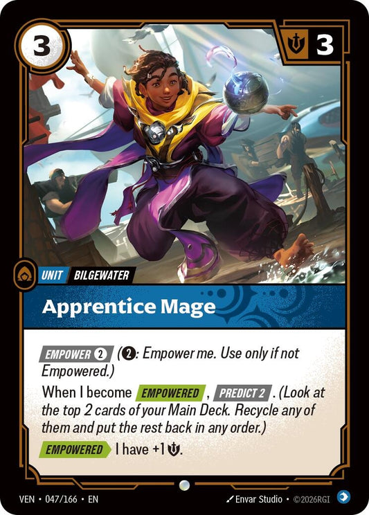 Image for Apprentice Mage (047/166) (Vendetta) (VEN) - Riftbound: League of Legends Trading Card Game