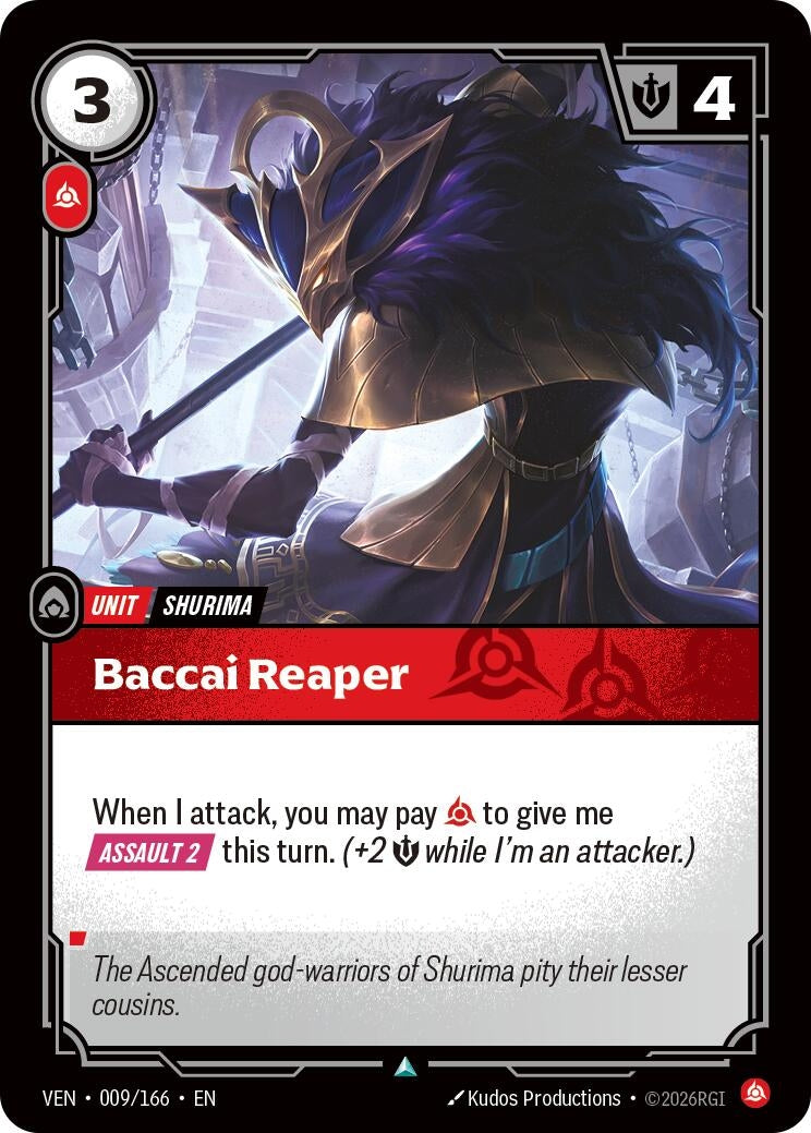 Image for Baccai Reaper (009/166) (Vendetta) (VEN) - Riftbound: League of Legends Trading Card Game
