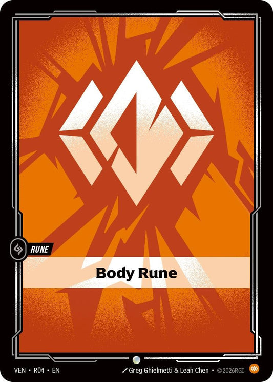 Body Rune (R04) (Vendetta) (VEN)