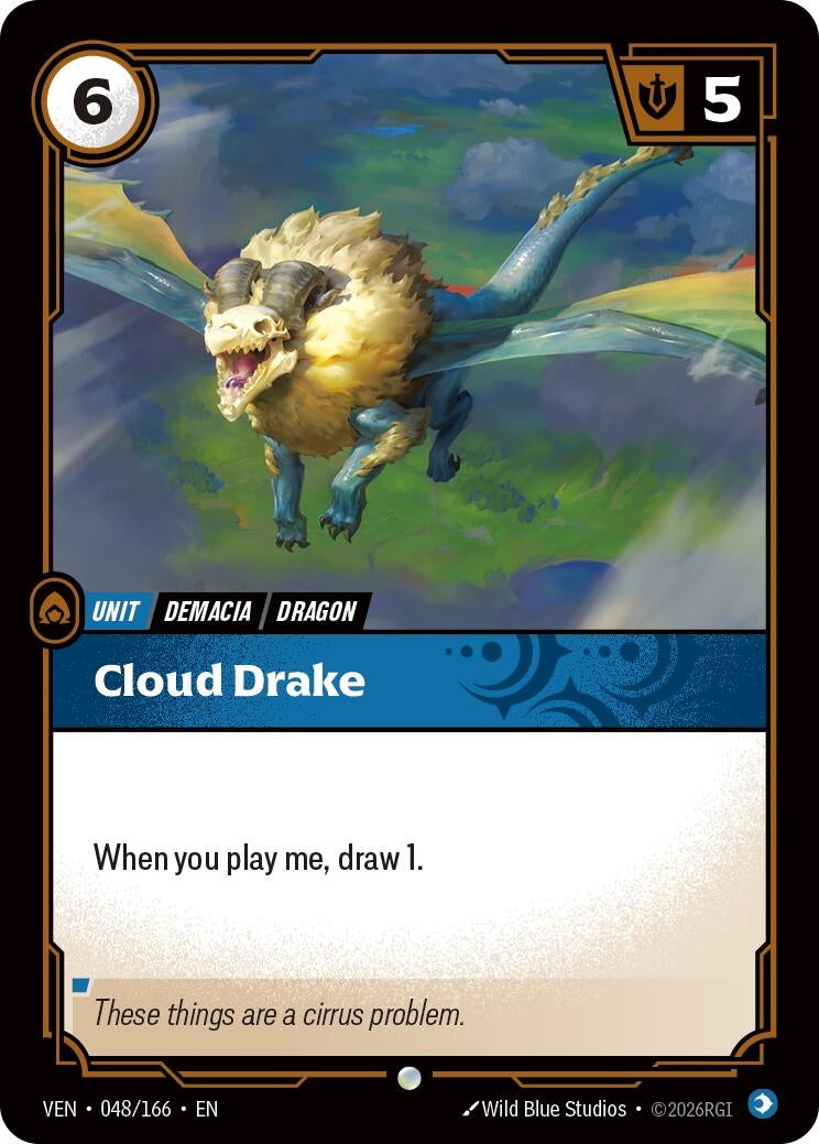 Cloud Drake (048/166) (Vendetta) (VEN)
