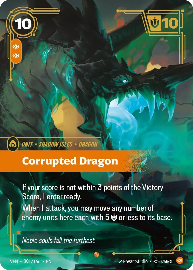 Corrupted Dragon (091/166) (Vendetta) (VEN)