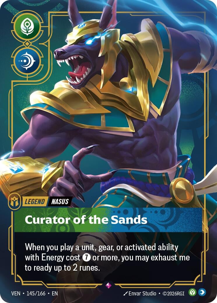 Nasus - Curator of the Sands (145/166) (Vendetta) (VEN)