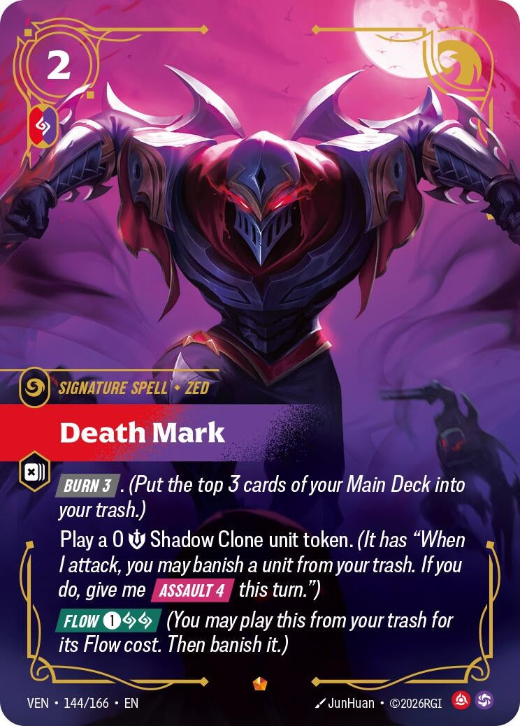 Death Mark (144/166) (Vendetta) (VEN)