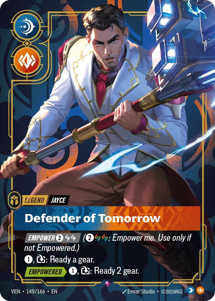 Image for Jayce - Defender of Tomorrow (149/166) (Vendetta) (VEN) - Riftbound: League of Legends Trading Card Game