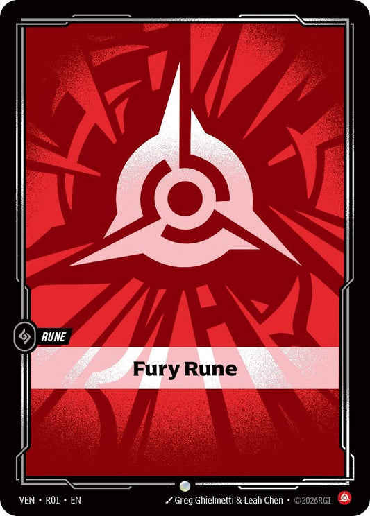 Fury Rune (R01) (Vendetta) (VEN)