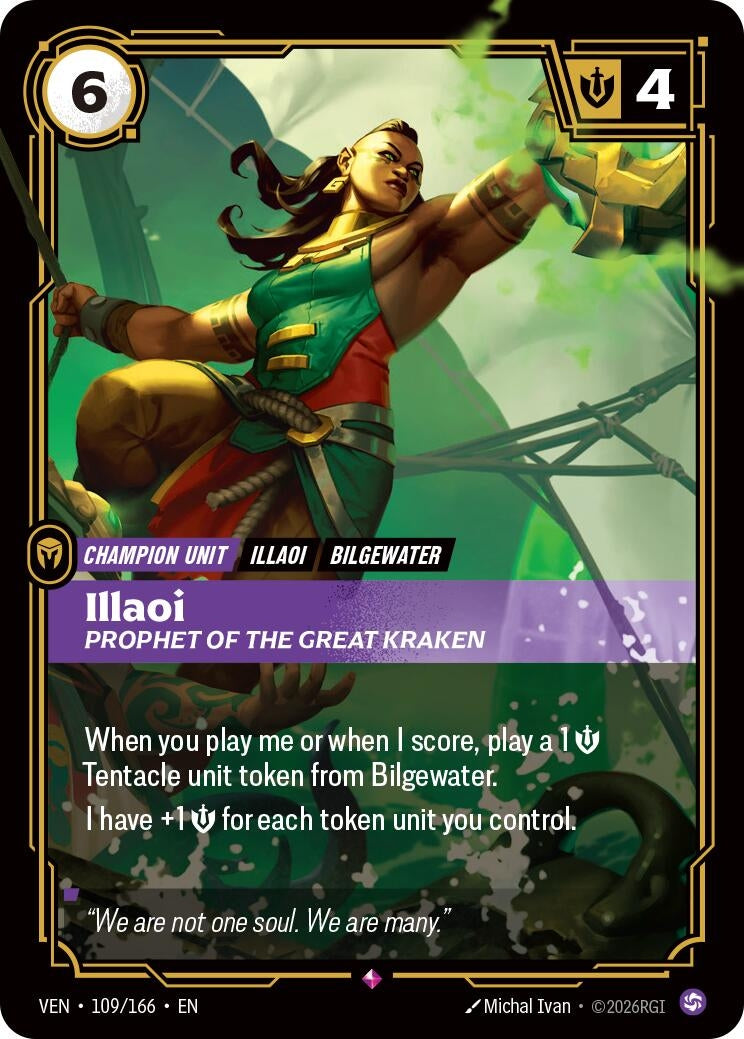 Illaoi - Prophet of the Great Kraken (109/166) (Vendetta) (VEN)