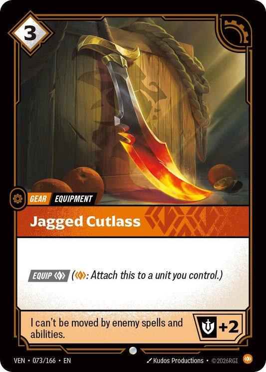 Jagged Cutlass (073/166) (Vendetta) (VEN)