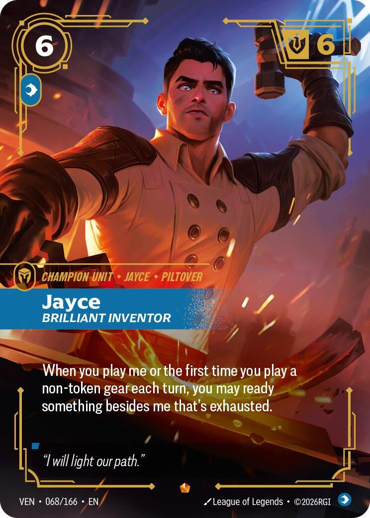 Jayce - Brilliant Inventor (068/166) (Vendetta) (VEN)