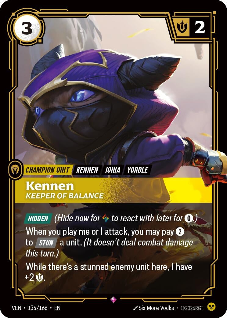 Kennen - Keeper of Balance (135/166) (Vendetta) (VEN)