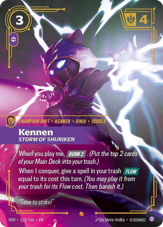 Kennen - Storm of Shuriken (113/166) (Vendetta) (VEN)